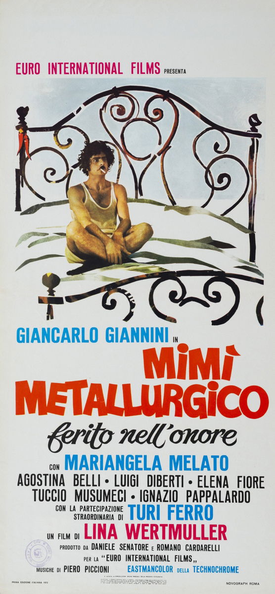 Mimì metallurgico ferito nell'onore - Locandina 1