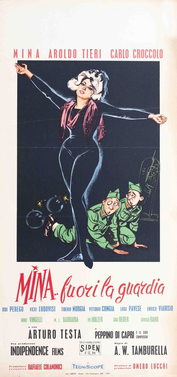 Mina... fuori la guardia - Locandina 1