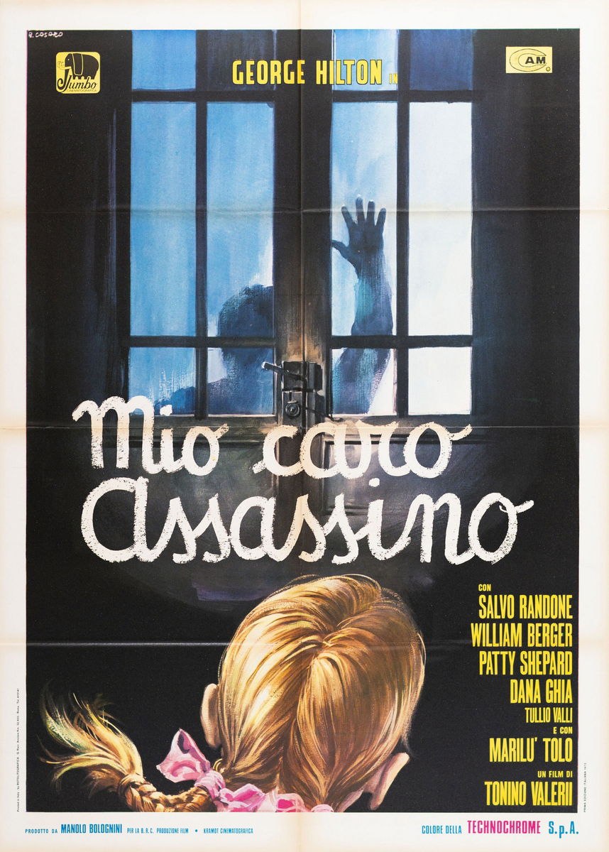 Mio caro assassino - Manifesto 1