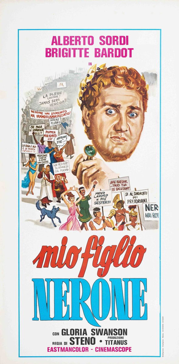 Mio figlio Nerone - Locandina 1