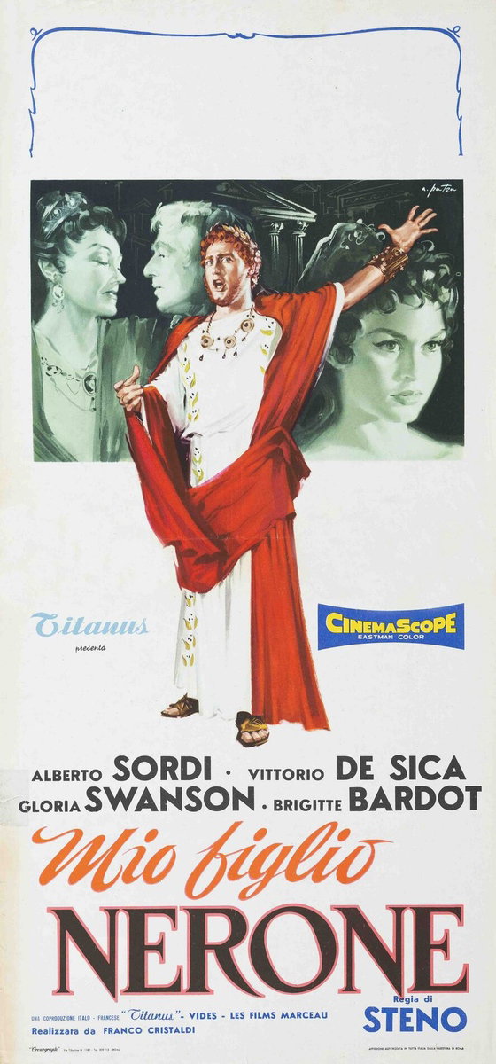 Locandina 2 per il film Mio figlio Nerone (1956)