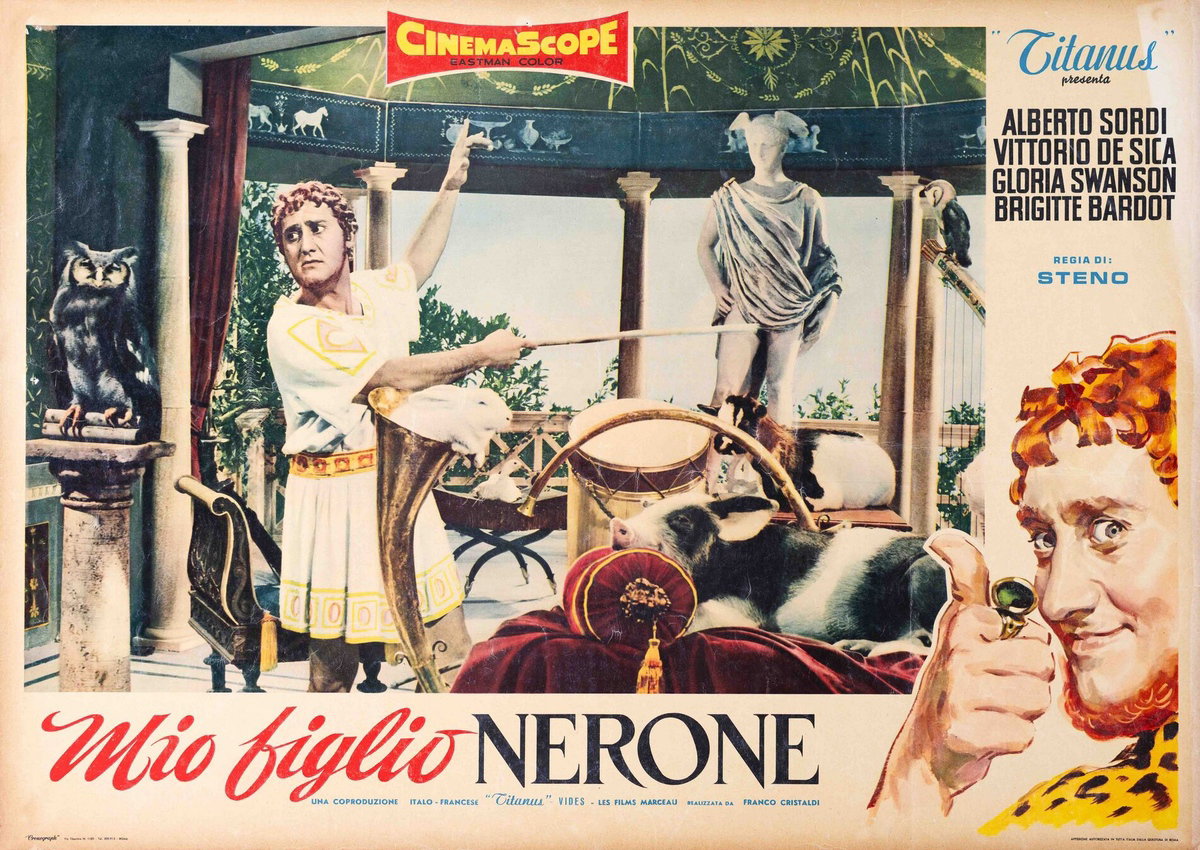 Fotobusta 2 per il film Mio figlio Nerone (1956)