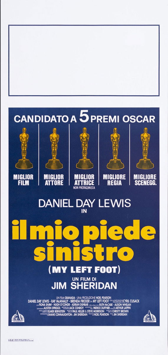 Il mio piede sinistro - Locandina 1