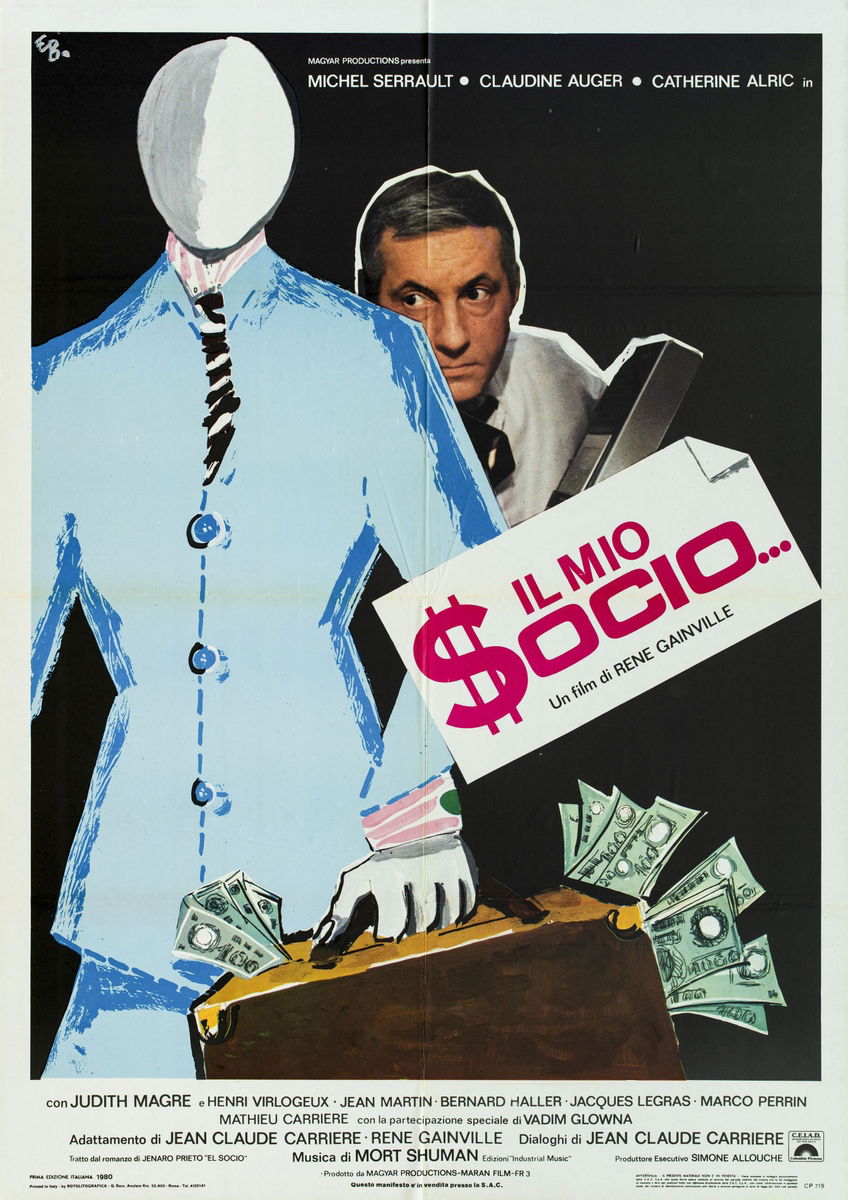 Il mio socio - Manifesto 1