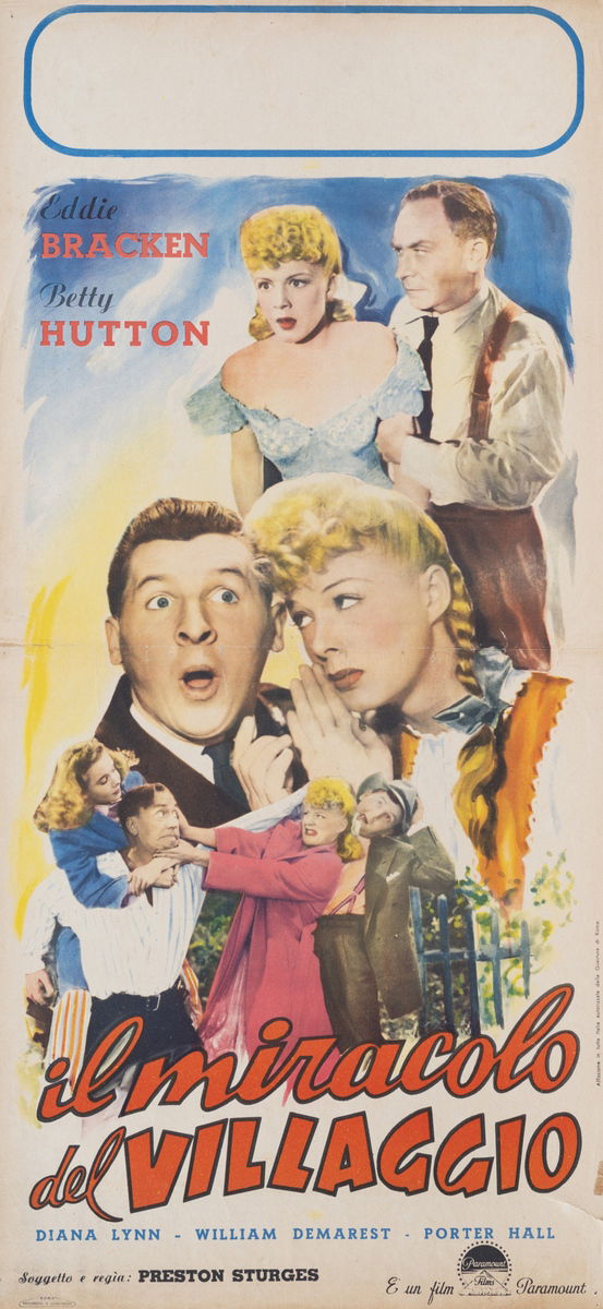 The Miracle of Morgan’s Creek - Lobby Card 1