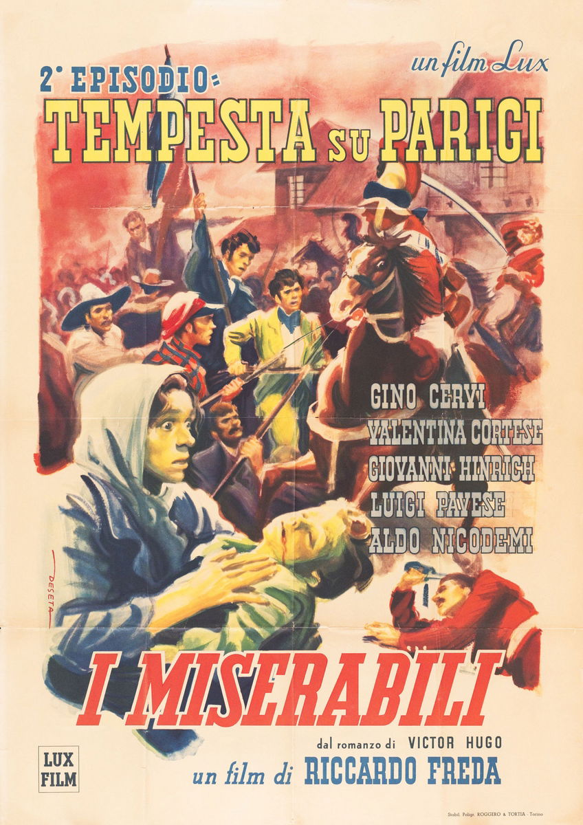 I miserabili: Tempesta su Parigi - Manifesto 1