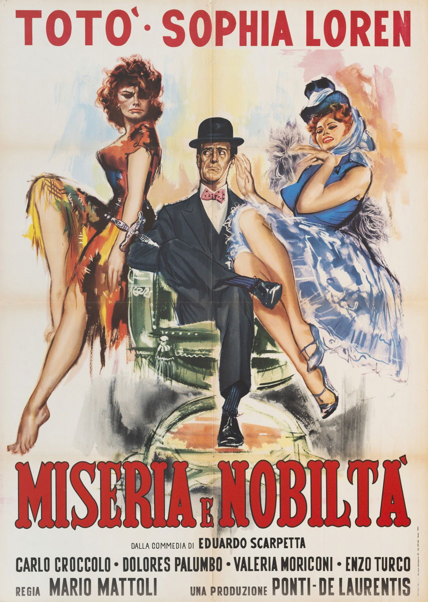 Miseria e nobiltà - Manifesto 1