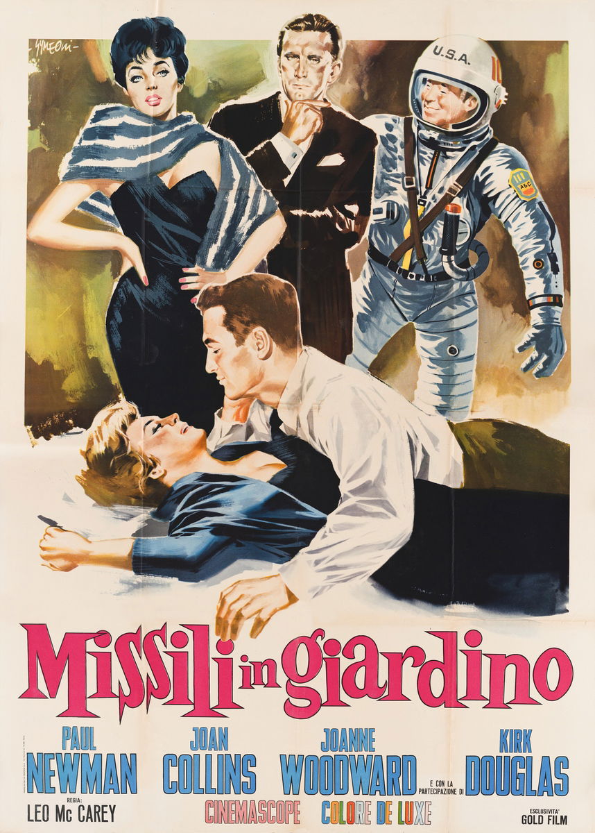 Missili in giardino - Manifesto 1