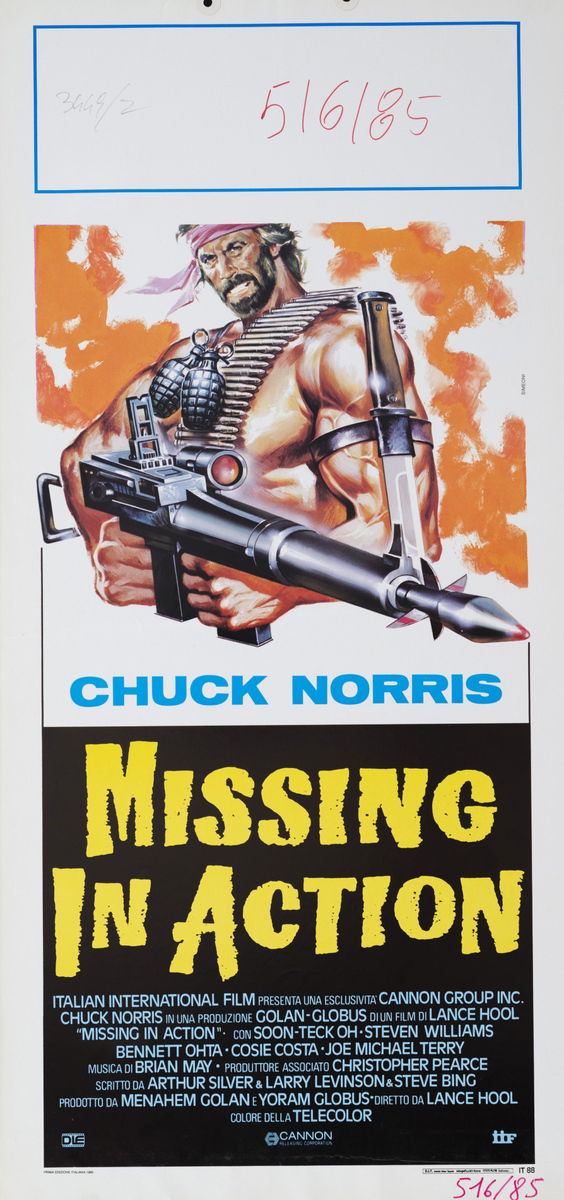 Missing in Action - Locandina 1