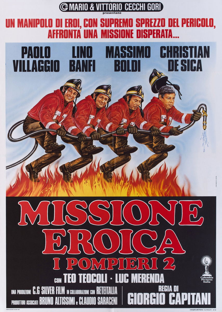 Missione eroica - I pompieri 2 - Manifesto 1