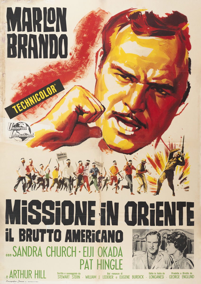 Missione in Oriente - Il brutto americano - Manifesto 1