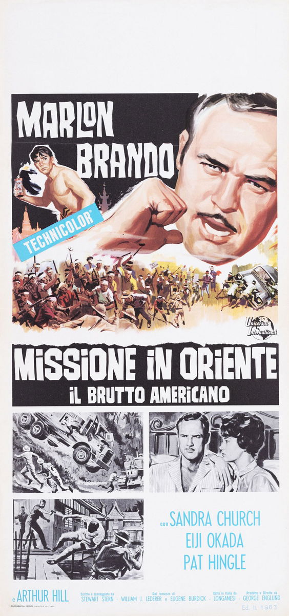 Missione in Oriente - Il brutto americano - Locandina 1