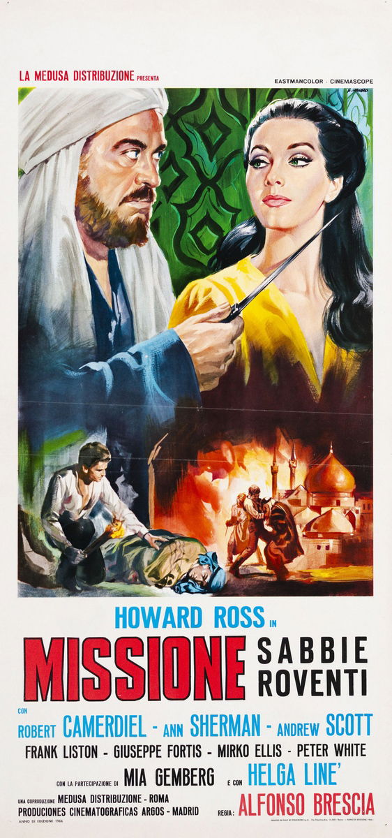 Missione sabbie roventi - Locandina 1