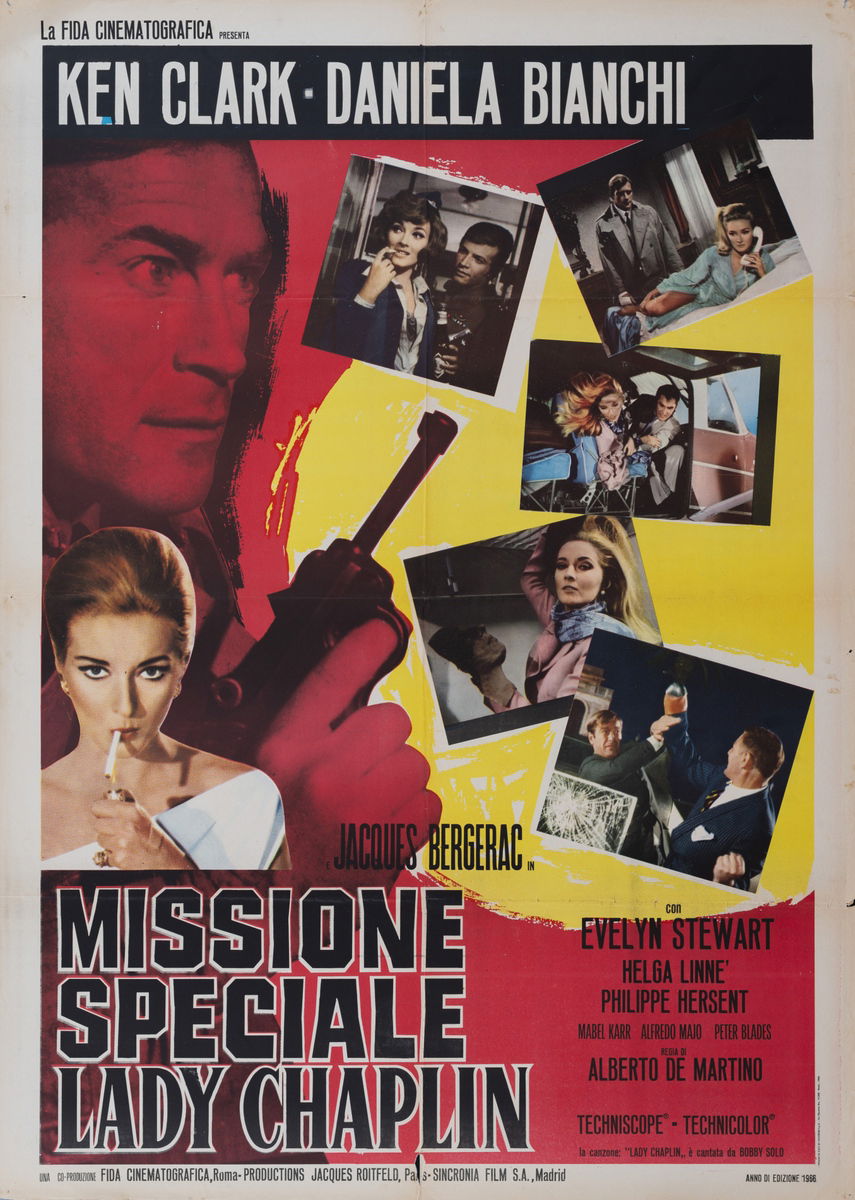 Missione speciale Lady Chaplin - Manifesto 1