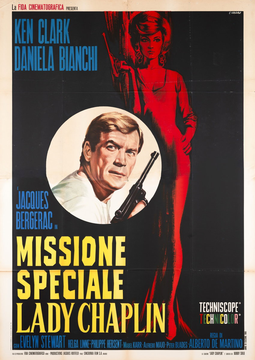 Missione speciale Lady Chaplin - Manifesto 2