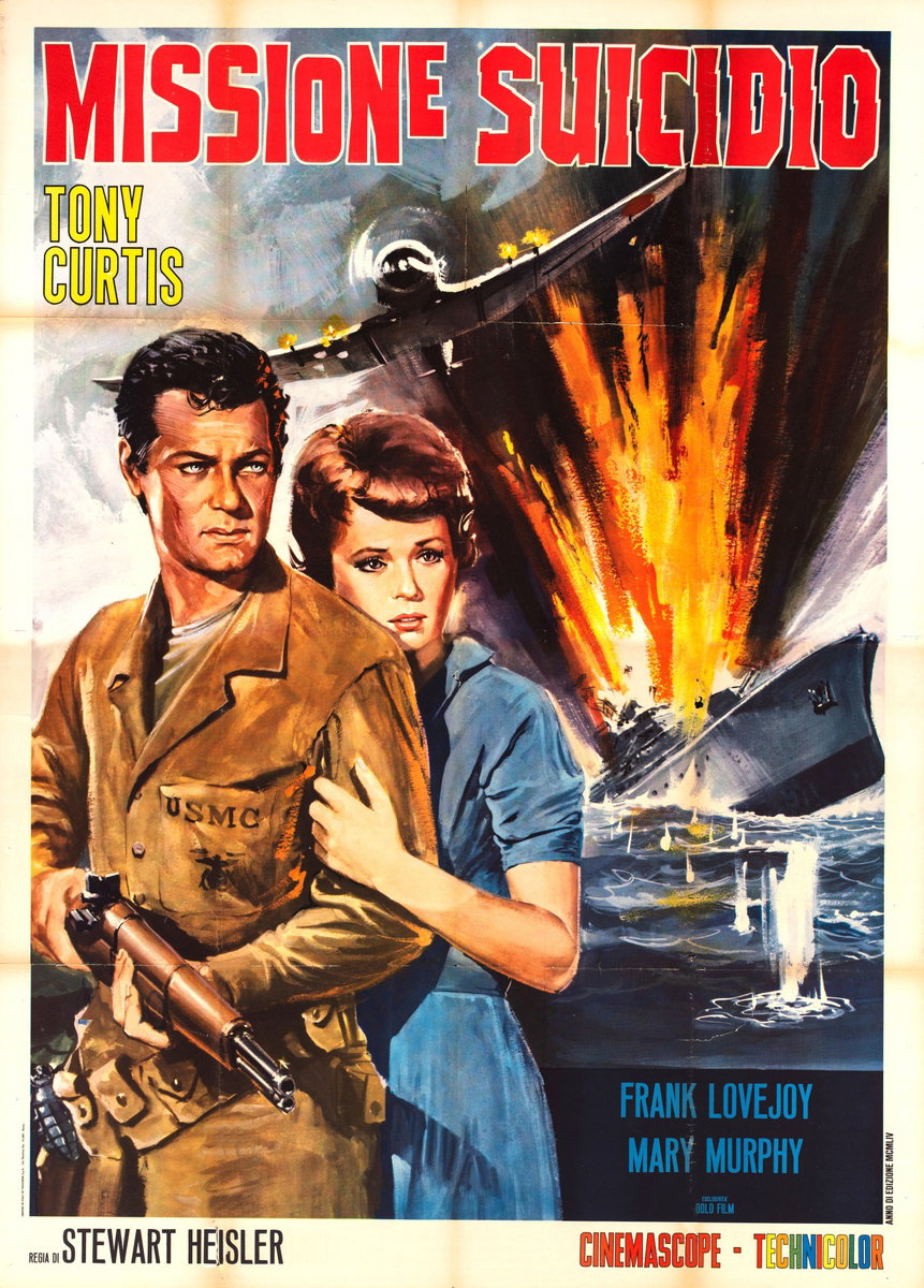 Manifesto 2 per il film Missione suicidio (1954)