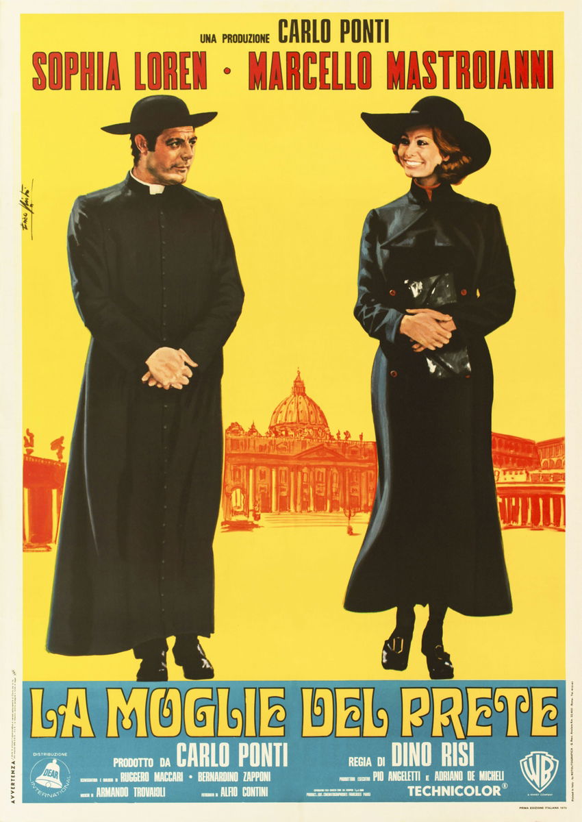 La moglie del prete - Manifesto 1