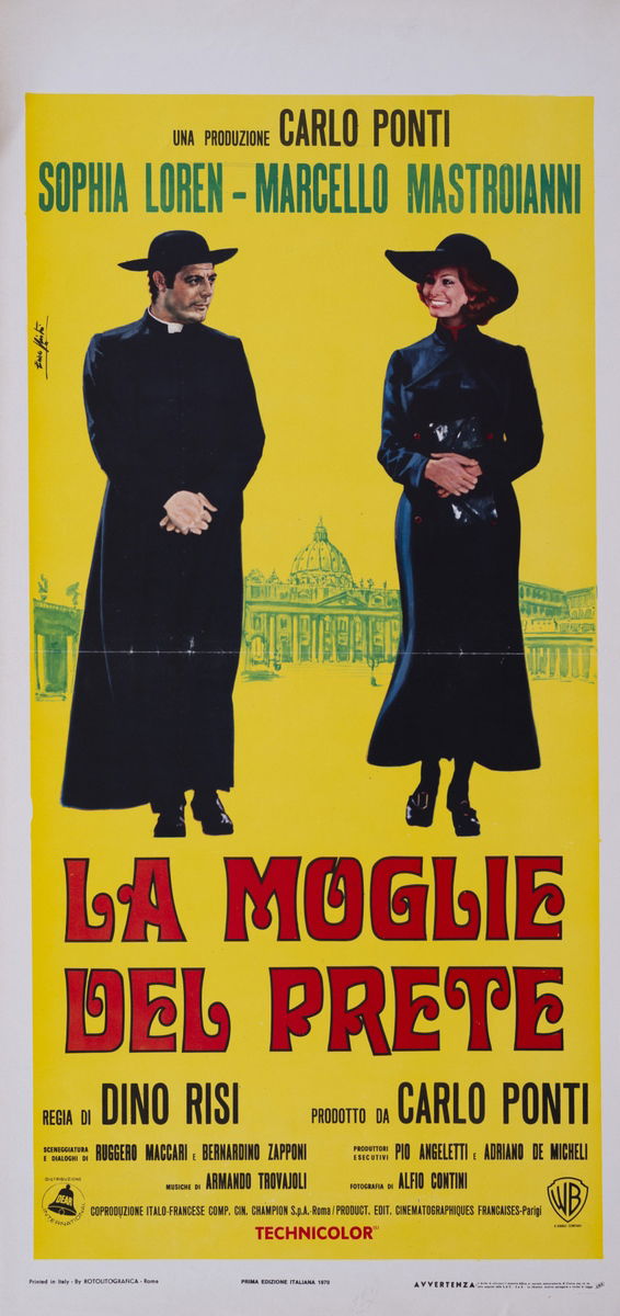 The Priest's Wife - Lobby Card 1