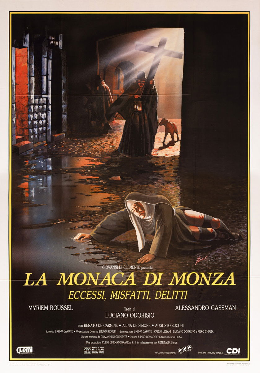 La monaca di Monza - Eccessi, misfatti, delitti - Poster 1