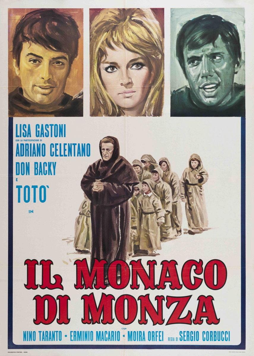Poster 3 for the film The Monk of Monza (1963)