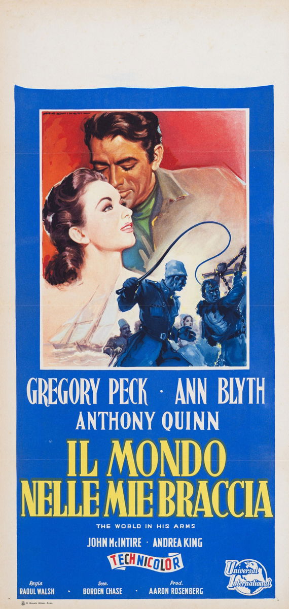 The World in His Arms - Lobby Card 1