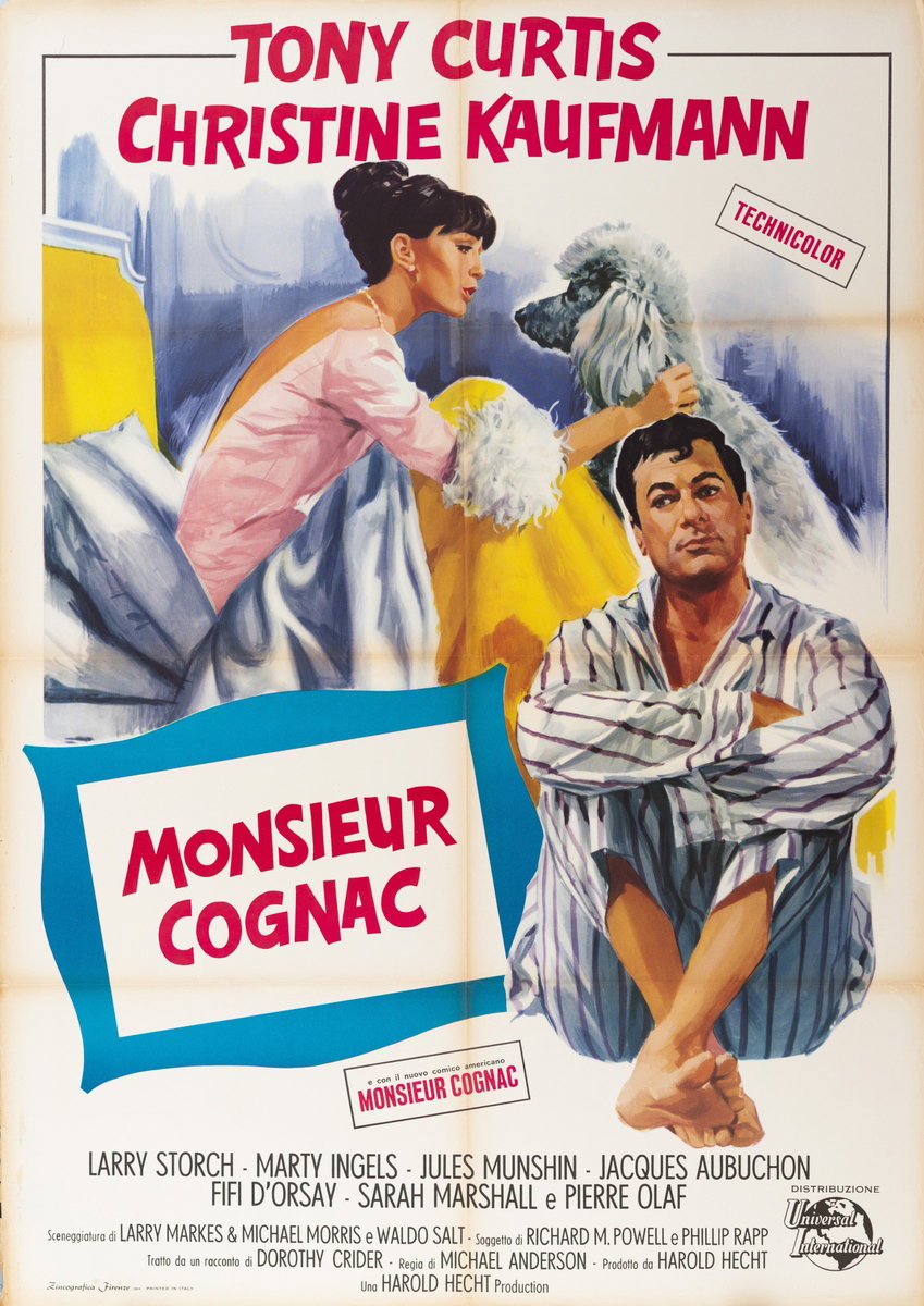 Manifesto 2 per il film Monsieur Cognac (1964)