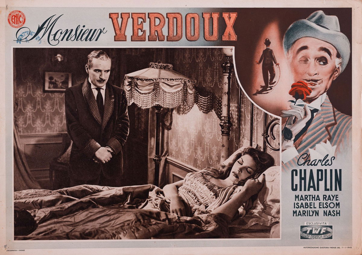 Monsieur Verdoux - Fotobusta 1