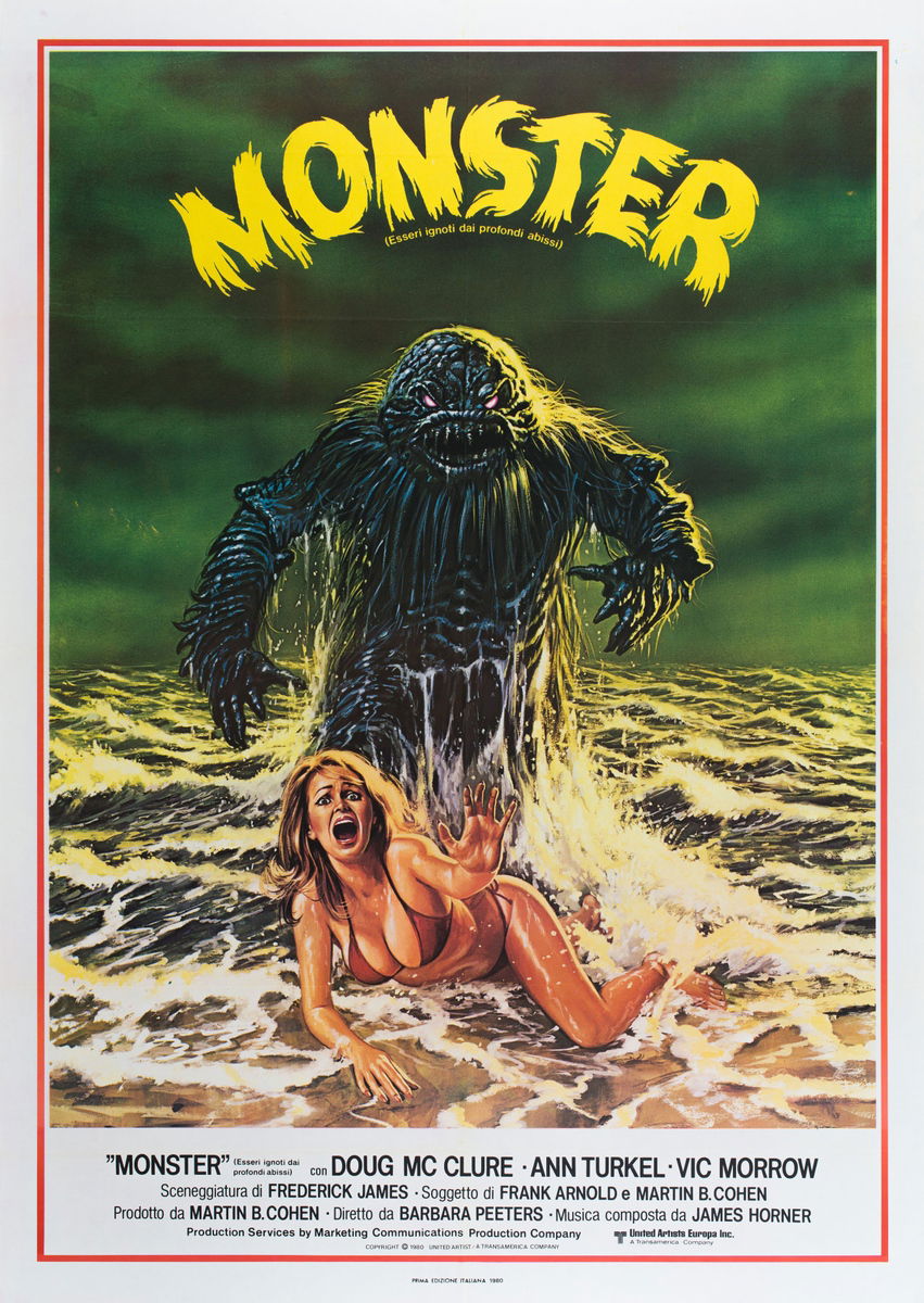 Monster - Esseri ignoti dai profondi abissi - Manifesto 1