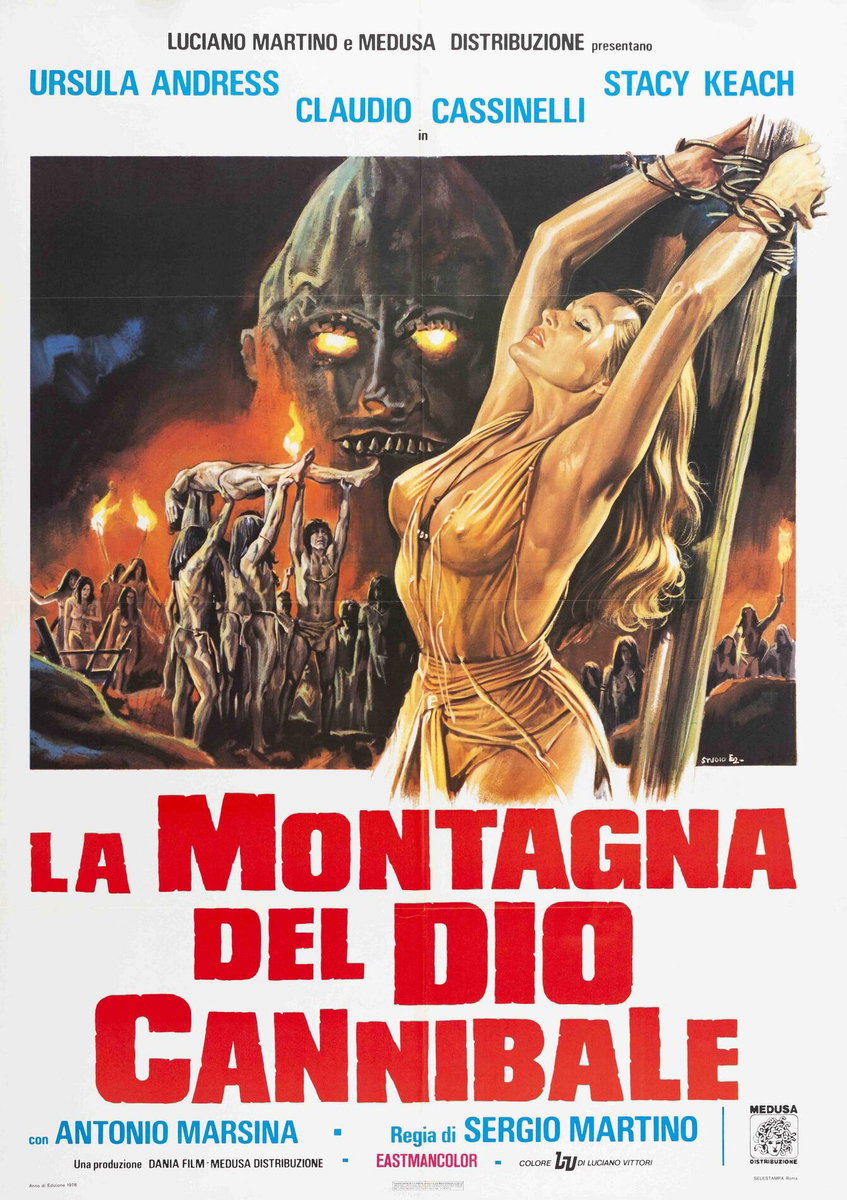 Poster 2 for the film Slave of the Cannibal God (1978)