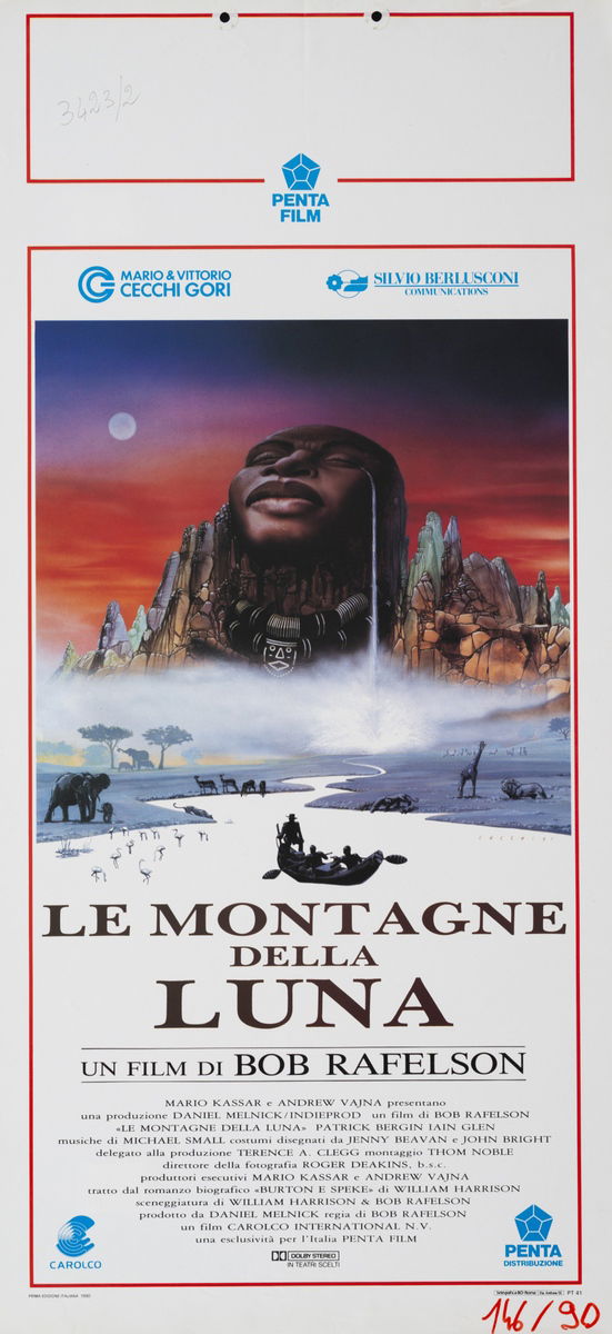 Mountains of the Moon - Lobby Card 1