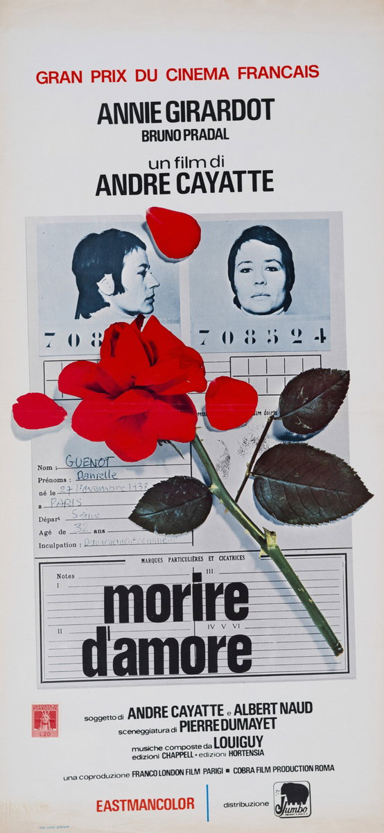 Locandina 2 for the film To Die of Love (1971)