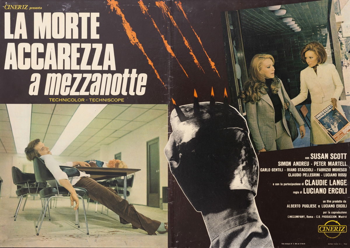 Death Walks at Midnight - Fotobusta 1