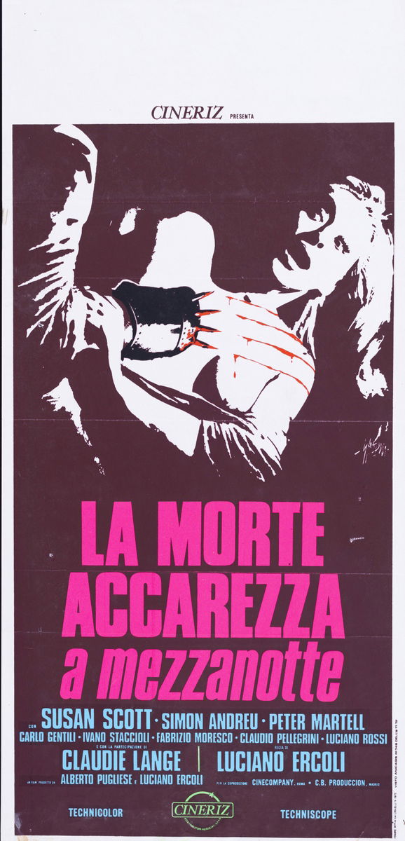 Death Walks at Midnight - Lobby Card 1