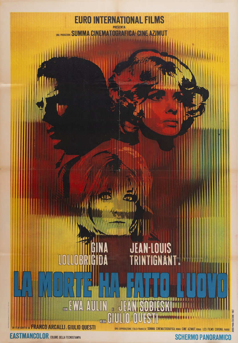Manifesto 5 per il film La morte ha fatto l'uovo (1968)
