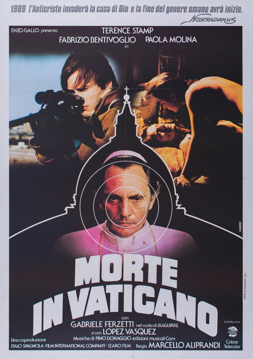 Morte in Vaticano - Manifesto 1