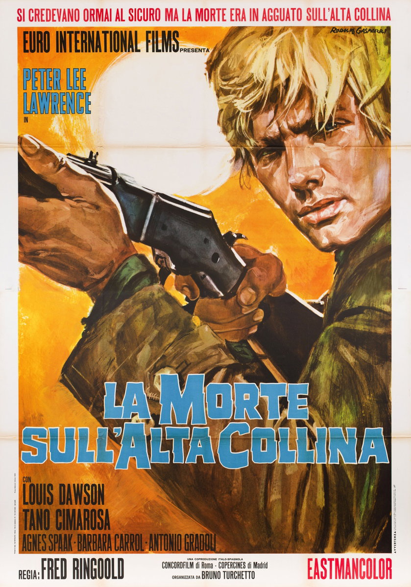 La morte sull'alta collina - Manifesto 2
