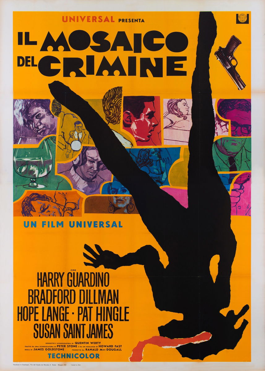 Il Mosaico del crimine - Manifesto 1