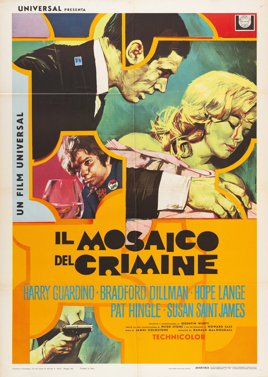 Poster 2 for the film Jigsaw (1968)