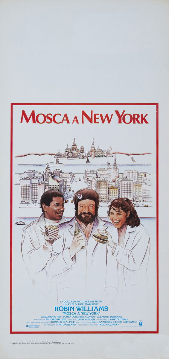 Moscow on the Hudson - Lobby Card 1