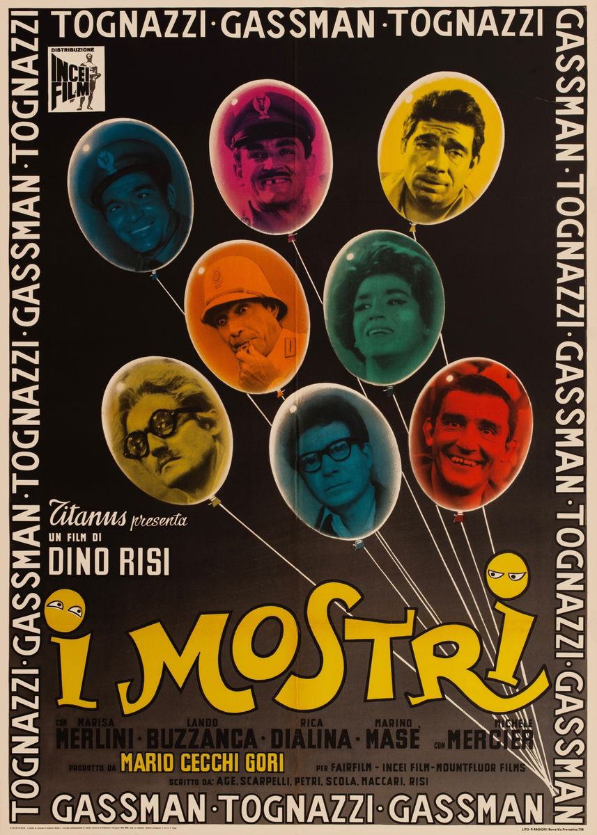 I mostri - Manifesto 1