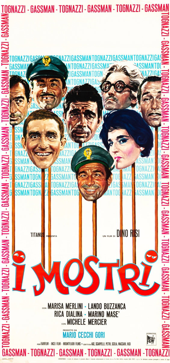 Locandina 2 per il film I mostri (1963)