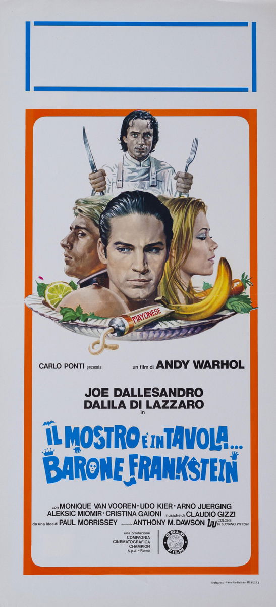 Il mostro è in tavola... barone Frankenstein - Locandina 1
