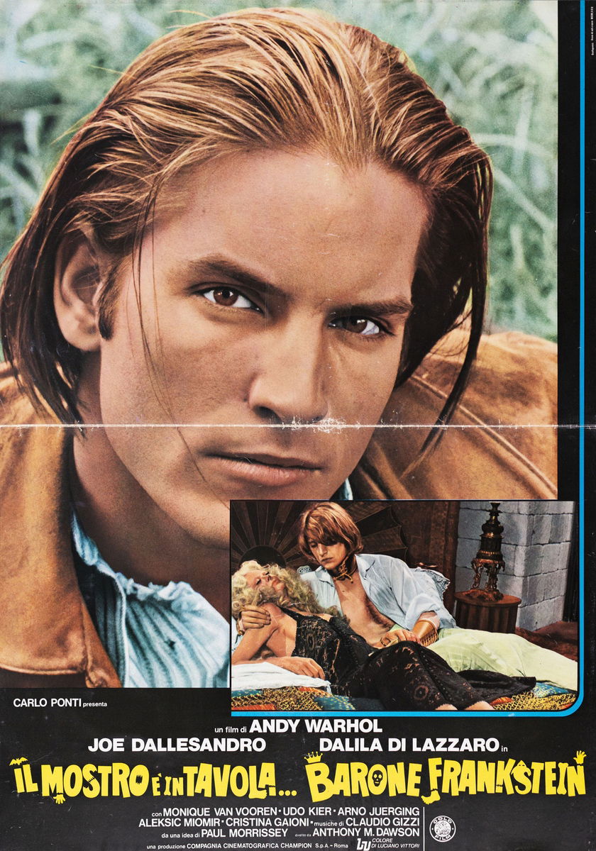 Il mostro è in tavola... barone Frankenstein - Manifesto 1