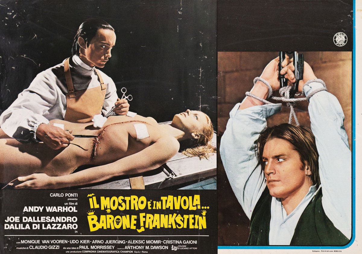 Lobby Card 2 for the film Flesh for Frankenstein (1973)