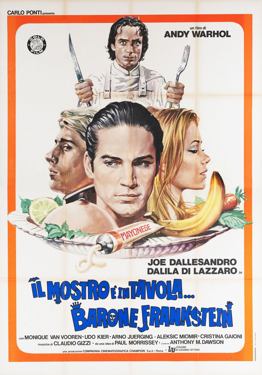 Poster 3 for the film Flesh for Frankenstein (1973)