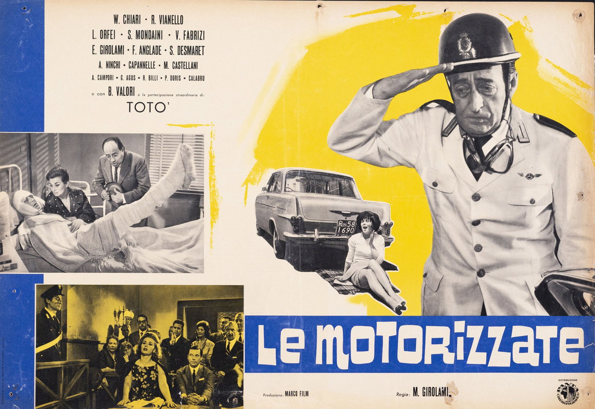 Fotobusta 2 per il film Le motorizzate (1963)