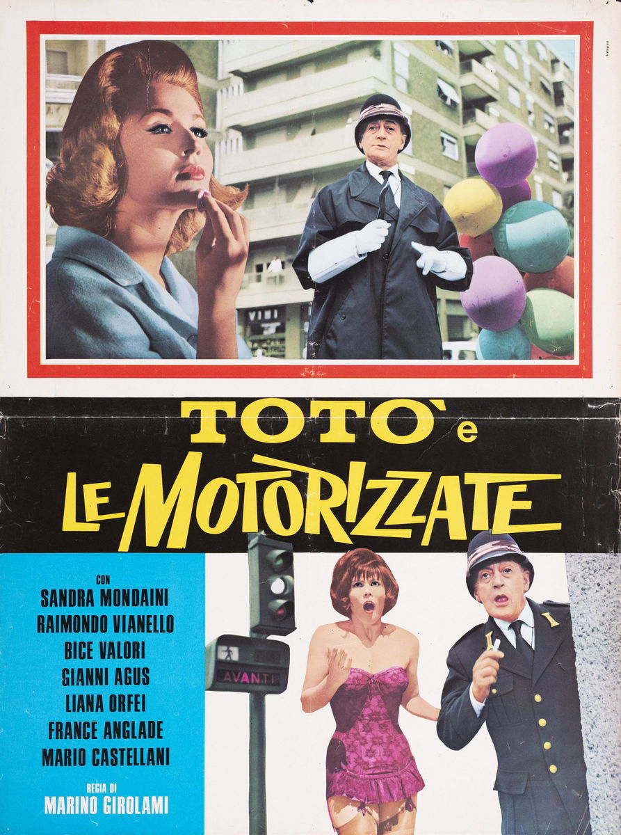 Le motorizzate - Fotobusta 1