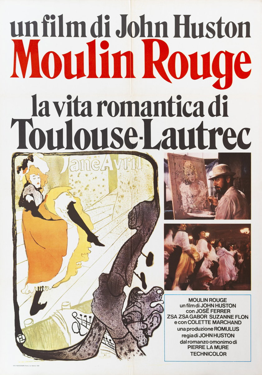 Poster 2 for the film Moulin Rouge (1952)
