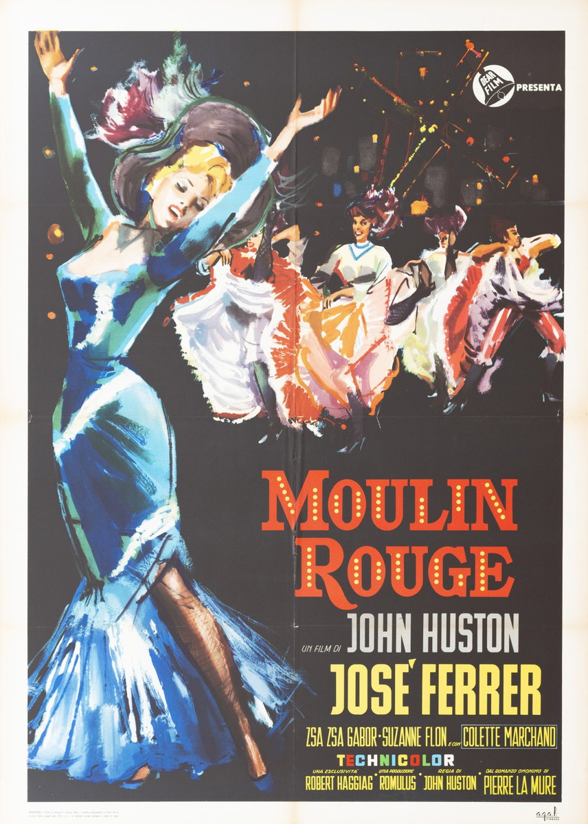 Poster 3 for the film Moulin Rouge (1952)