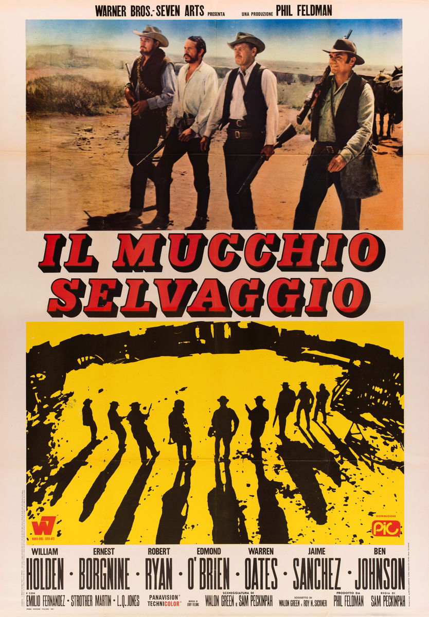 Il mucchio selvaggio - Manifesto 1
